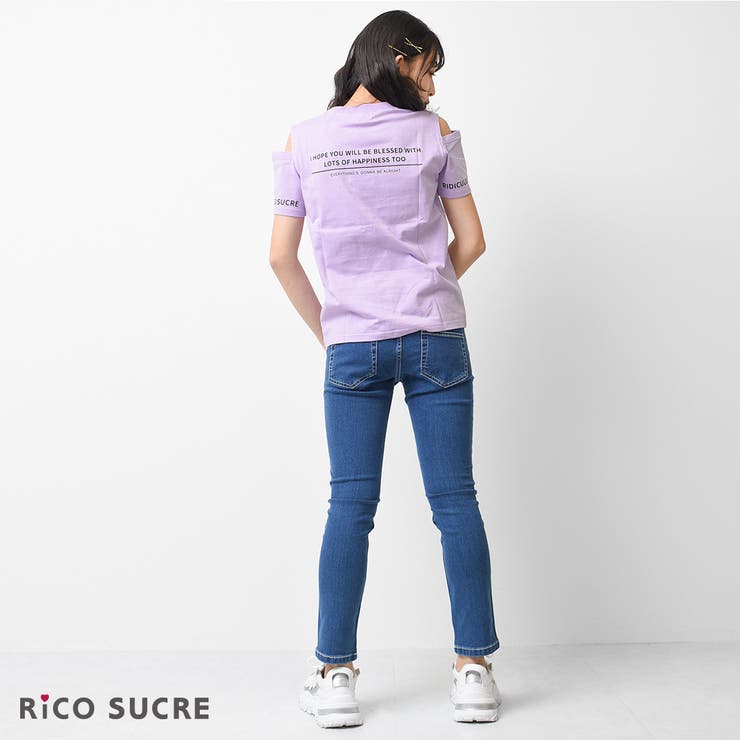 肩スリットTシャツ トップス 半袖 | 子ども服 SHUSHU | 詳細画像6 