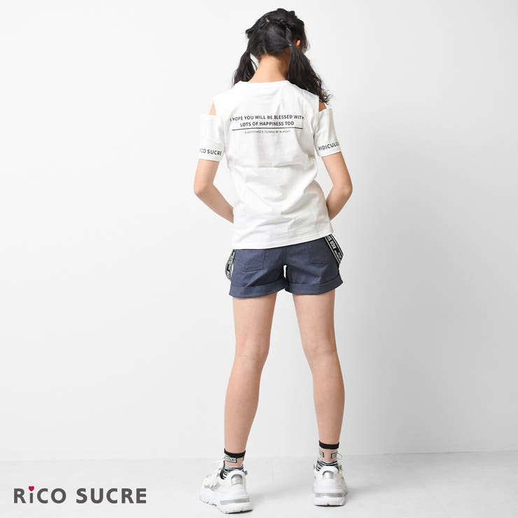 肩スリットTシャツ トップス 半袖 | 子ども服 SHUSHU | 詳細画像10 