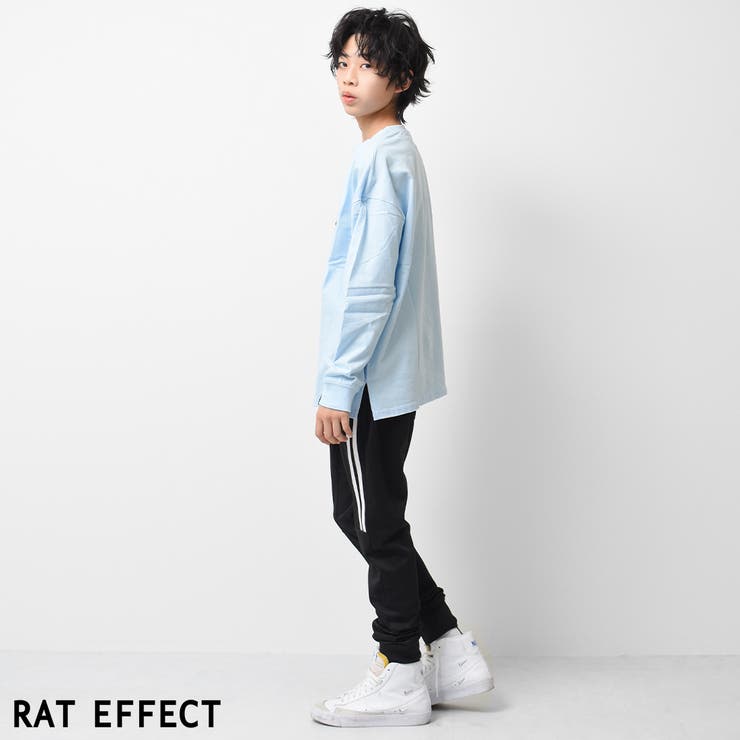 jetudieプリント袖リブロングTシャツ トップス 長袖 | 子ども服 SHUSHU | 詳細画像8 