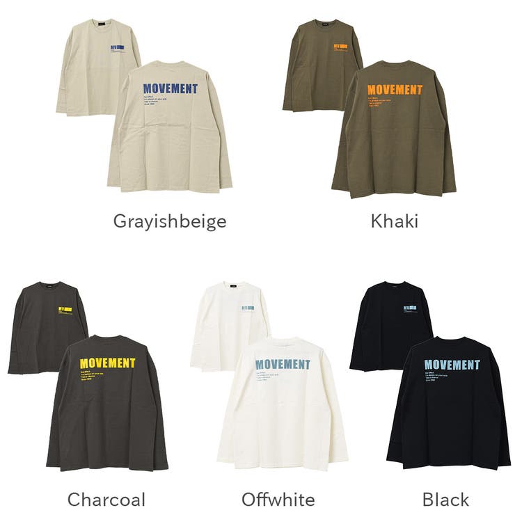 MOVEMENTバックプリントロングTシャツ トップス 長袖 | 子ども服 SHUSHU | 詳細画像12 