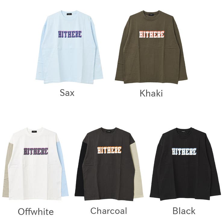 HITHEREロゴプリントロングTシャツ トップス 長袖 | 子ども服 SHUSHU | 詳細画像9 