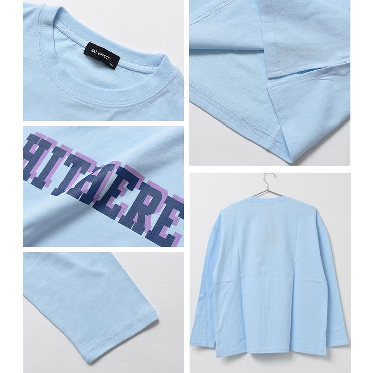 HITHEREロゴプリントロングTシャツ トップス 長袖 | 子ども服 SHUSHU | 詳細画像10 