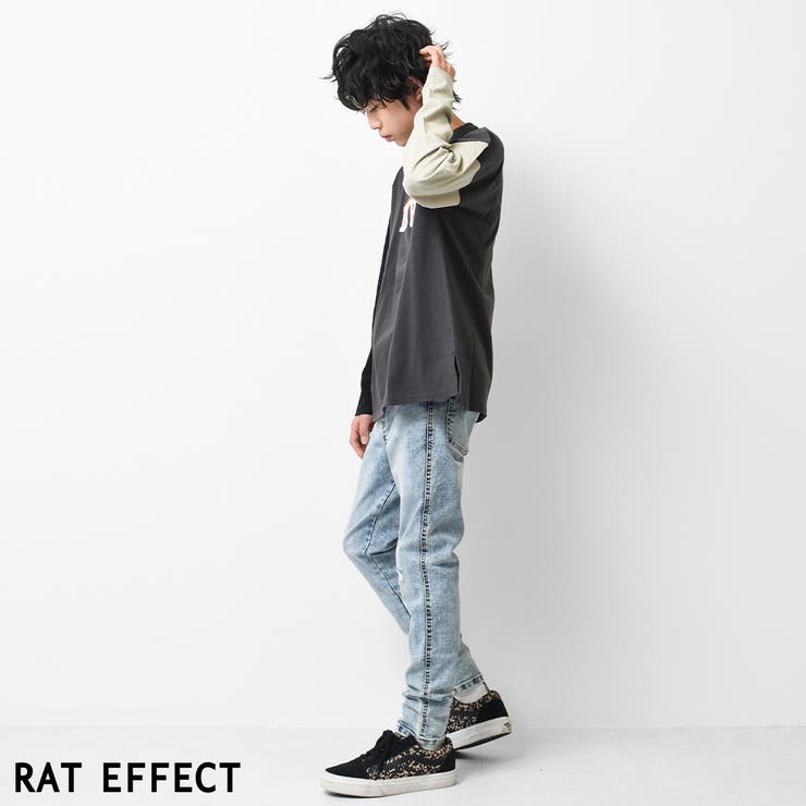 HITHEREロゴプリントロングTシャツ トップス 長袖 | 子ども服 SHUSHU | 詳細画像3 