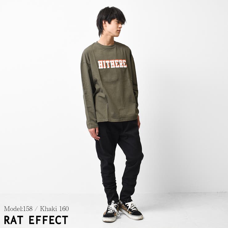 HITHEREロゴプリントロングTシャツ トップス 長袖 | 子ども服 SHUSHU | 詳細画像6 