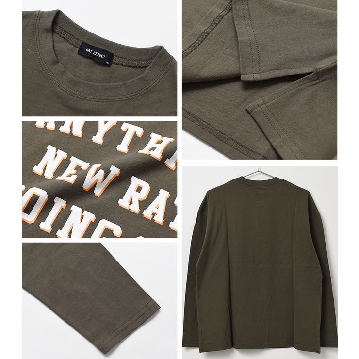 アーチロゴプリントロングTシャツ トップス 長袖 | 子ども服 SHUSHU | 詳細画像11 