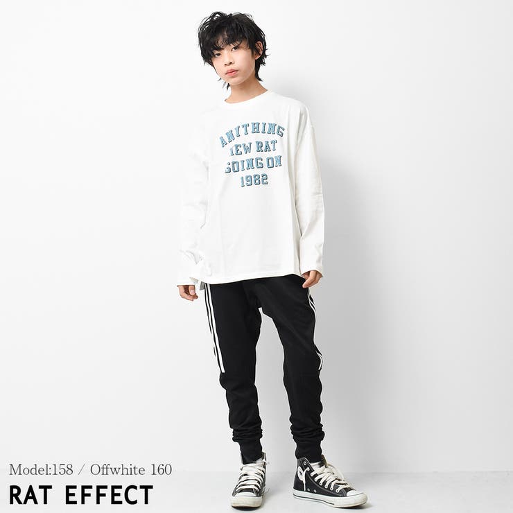 アーチロゴプリントロングTシャツ トップス 長袖 | 子ども服 SHUSHU | 詳細画像2 