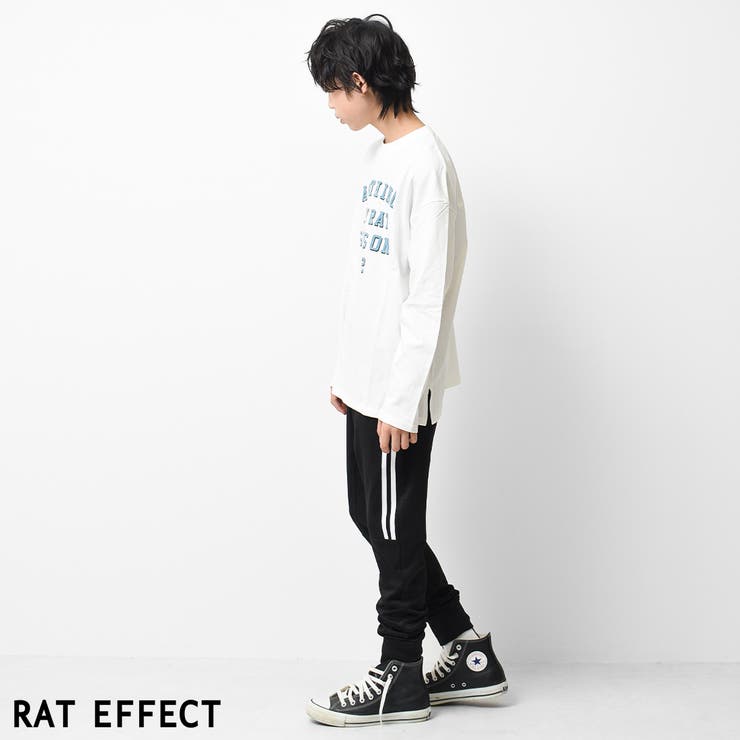 アーチロゴプリントロングTシャツ トップス 長袖 | 子ども服 SHUSHU | 詳細画像3 