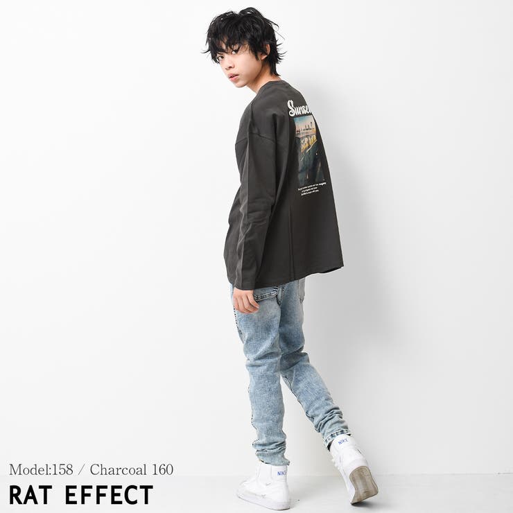 フォトプリントロングTシャツ トップス 長袖 | 子ども服 SHUSHU | 詳細画像5 