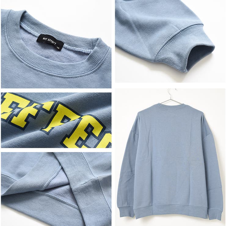 裏起毛アーチロゴプリントトレーナー スウェット 長袖 | 子ども服 SHUSHU | 詳細画像11 