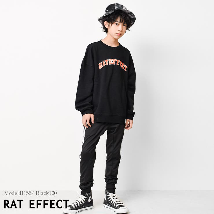 裏起毛アーチロゴプリントトレーナー スウェット 長袖 | 子ども服 SHUSHU | 詳細画像5 