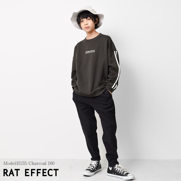 裏起毛袖ライントレーナー スウェット 長袖 | 子ども服 SHUSHU | 詳細画像6 