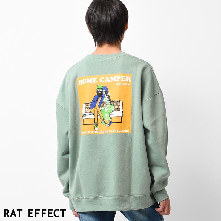 HOME CAMPER裏起毛トレーナー スウェット[品番：SHUK0001168