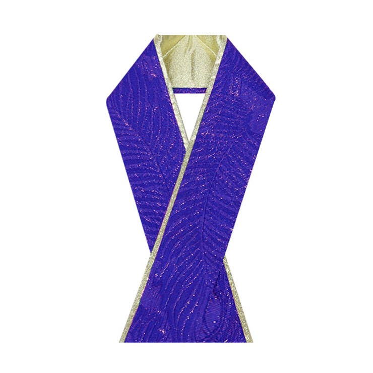 のみちゃん様用　振り袖紅型染め　全通袋帯　黄×金新品重ね襟のセット　正絹　日本製 のみちゃん様用 振り袖紅型染め 全通袋帯 黄×金新品重ね襟