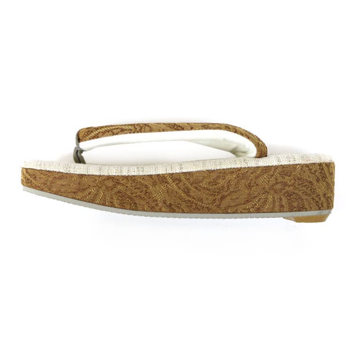 夏用天葛草履 天然の葛を使用した大人の軽くて歩きやすい夏草履 ペイズリー柄 | kimonocafe | 詳細画像4 