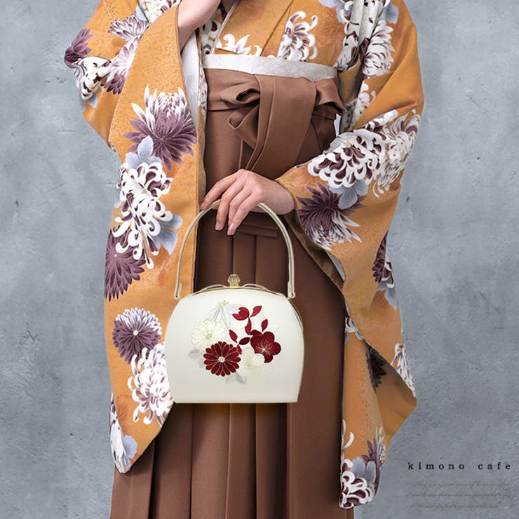 振袖 バッグ 単品 四君子 刺繍 高級バッグ 日本製 成人式 振袖