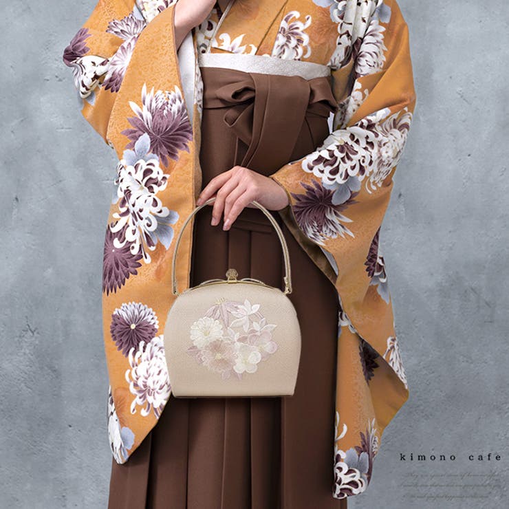 振袖 バッグ 単品 四君子 刺繍 高級バッグ 日本製 成人式 振袖 [品番：KICW0003512]｜kimonocafe（キモノカフェ）のレディースファッション通販｜SHOPLIST（ショップリスト）