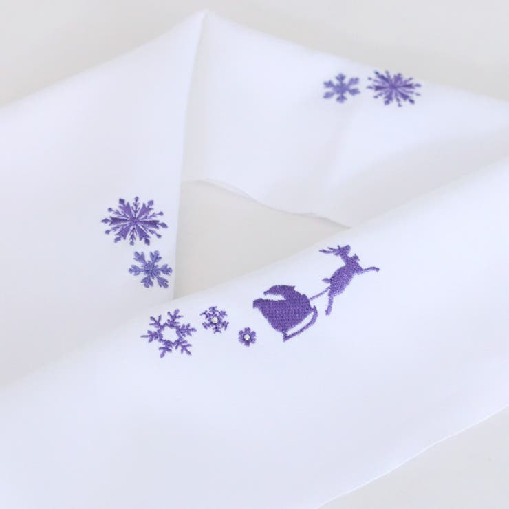 半衿 クリスマス 雪 | kimonocafe | 詳細画像8 