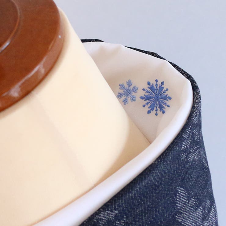 半衿 クリスマス 雪 | kimonocafe | 詳細画像4 