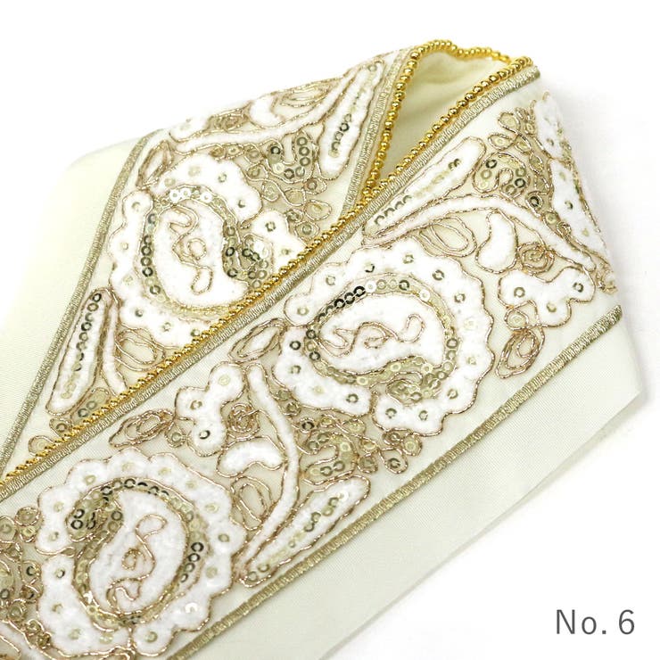 半衿 スパンコール 刺繍 | kimonocafe | 詳細画像15 