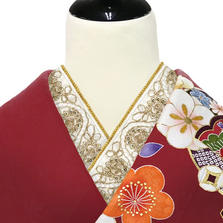 半衿 スパンコール 刺繍 | kimonocafe | 詳細画像8 