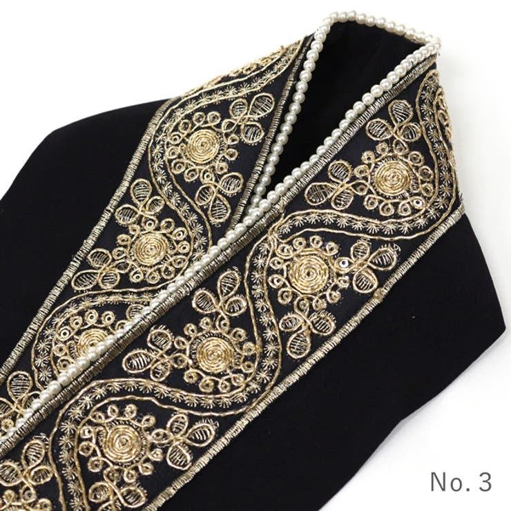 半衿 スパンコール 刺繍 | kimonocafe | 詳細画像9 