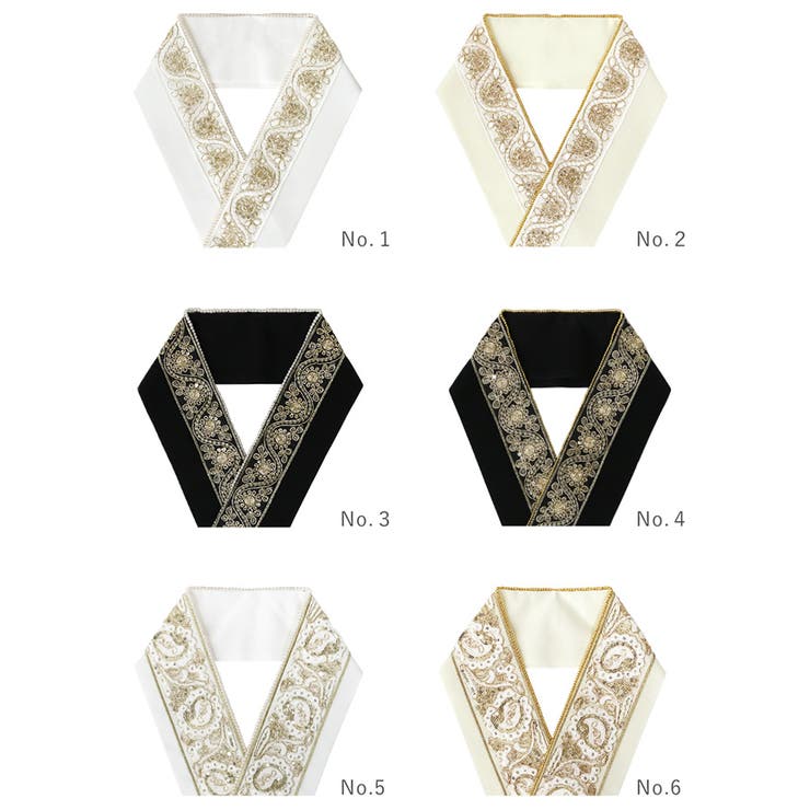 半衿 スパンコール 刺繍 | kimonocafe | 詳細画像4 