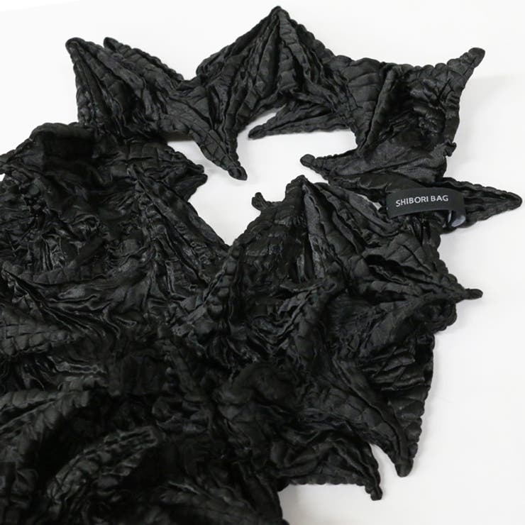 絞りバッグ 無地 HAM | kimonocafe | 詳細画像6 