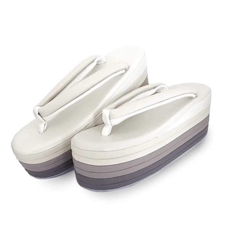 振袖用草履 グラデーションヒール草履 グレー | kimonocafe | 詳細画像6 