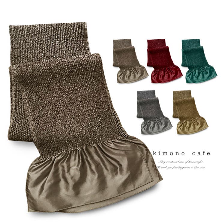 ステッチ 振袖用帯揚げ ポリエステル | kimonocafe | 詳細画像1 