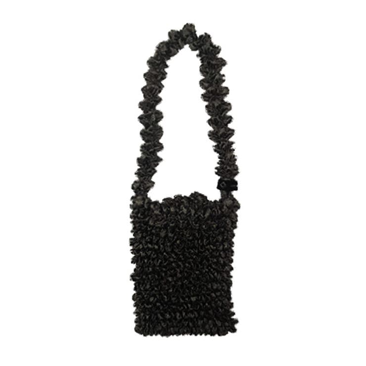 絞りバッグ 三浦絞り肩掛けショルダータイプ HAM | kimonocafe | 詳細画像6 