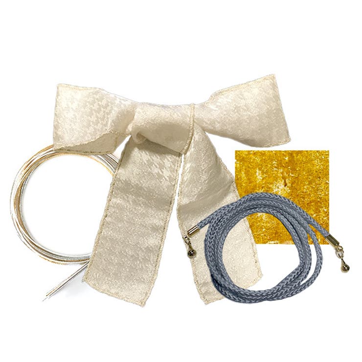 振袖用髪飾り 水引 千鳥格子リボン | kimonocafe | 詳細画像10 