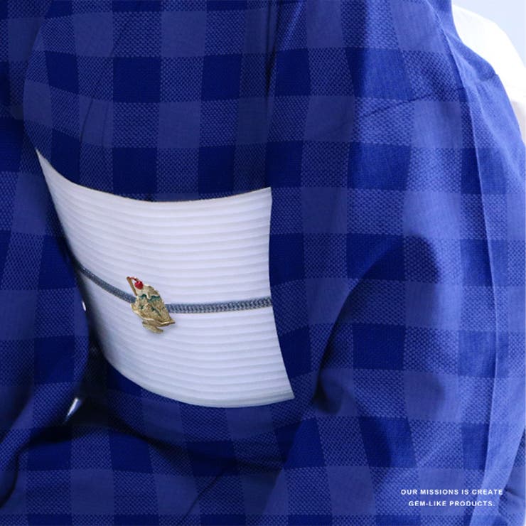 SUU帯留 かき氷 浴衣 着物 夏 帯留め | kimonocafe | 詳細画像4 