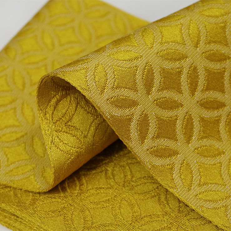 浴衣帯 半巾帯 単衣帯 細帯 無地 七宝 地模様 日本製 | kimonocafe | 詳細画像9 