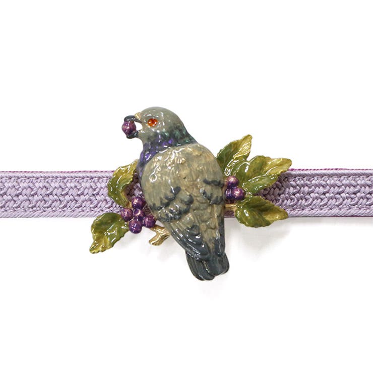 帯留 数 SUU カワラバト 鳩 パルナートポック 着物用 洒落 帯留め | kimonocafe | 詳細画像5 