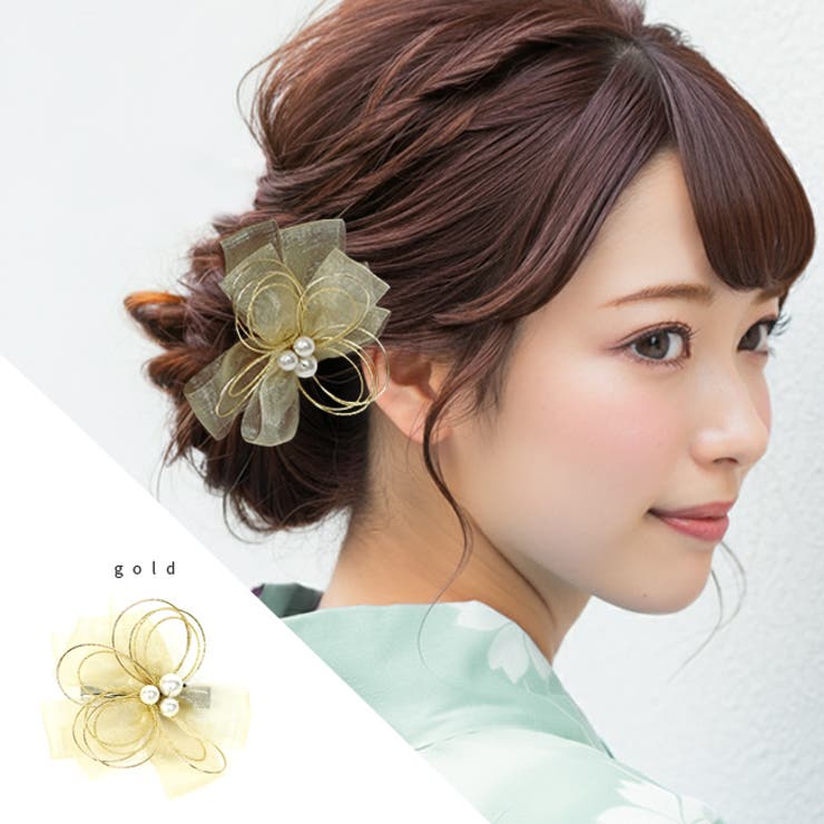 浴衣 髪飾り日本製 ミニ[品番：KICW0003802]｜kimonocafe