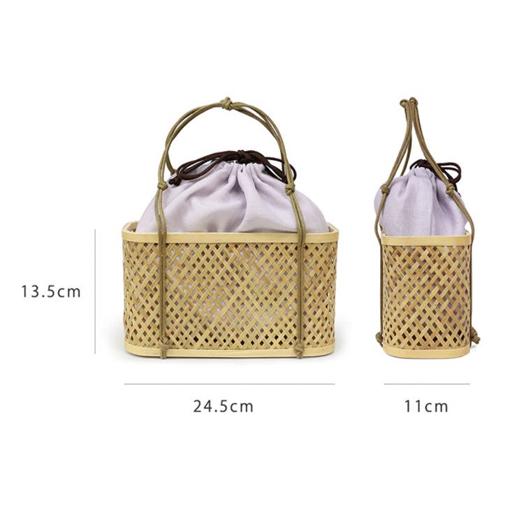 浴衣 カゴ 巾着 | kimonocafe | 詳細画像3 