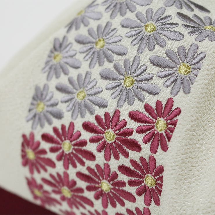 袴巾着 卒業式 袴バッグ 菊刺繍 四角 袴用巾着 くすみカラー