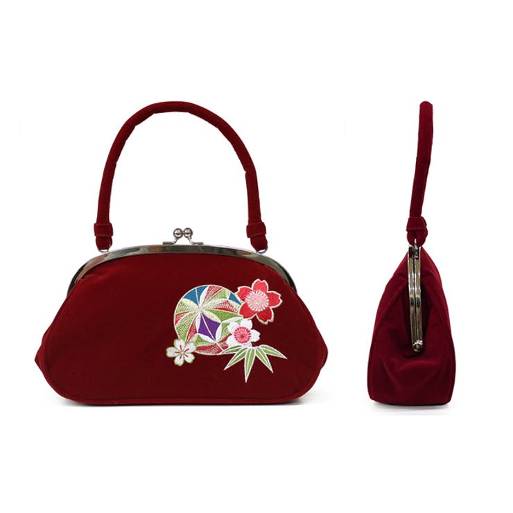 振袖 バッグ 鞠と桜 | kimonocafe | 詳細画像3 