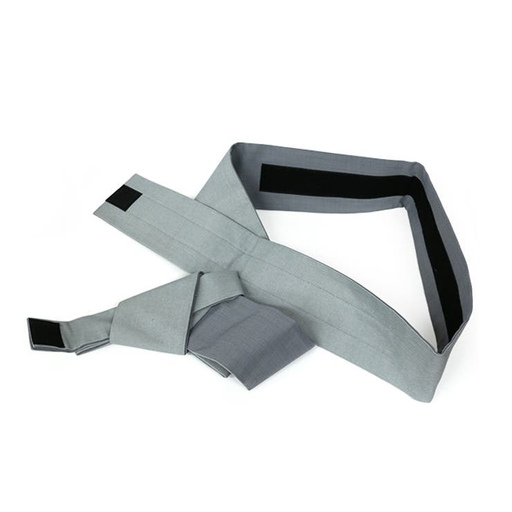 麻の作り帯 結び帯 角帯 男性用浴衣帯 マジックテープで簡単 がっちり固定 麻 | kimonocafe | 詳細画像3 