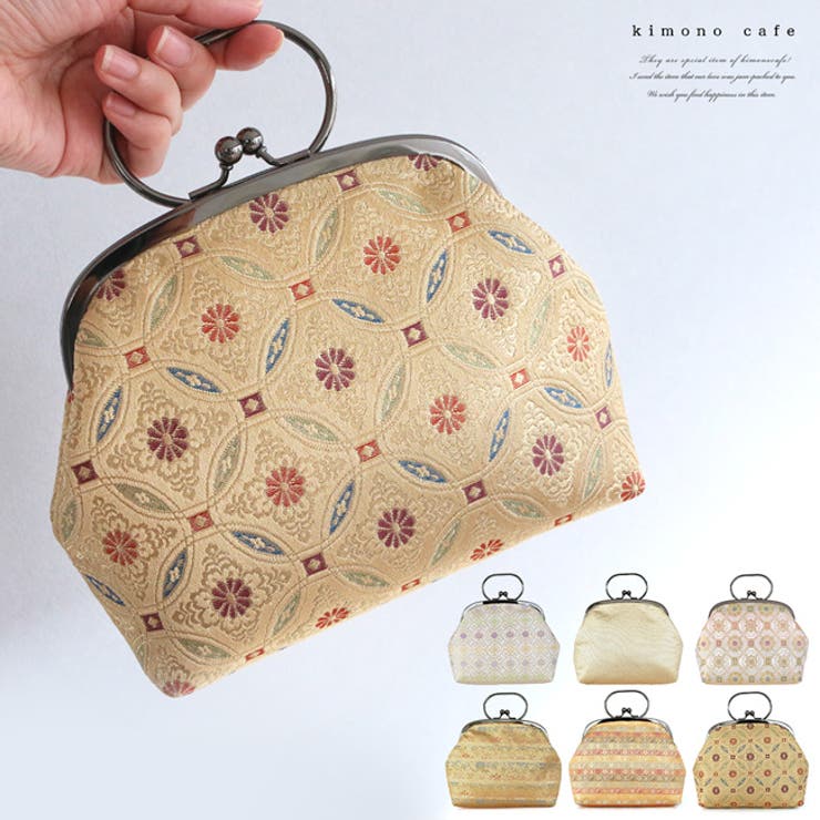 金襴 バッグ がま口 | kimonocafe | 詳細画像1 