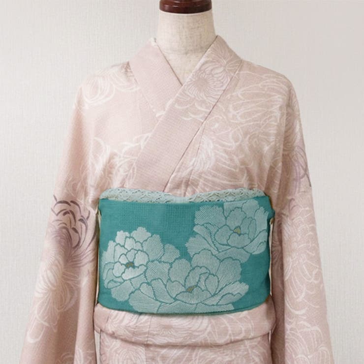 半巾帯 牡丹 刺繍 | kimonocafe | 詳細画像8 