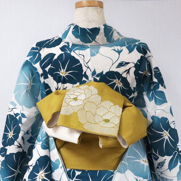 半巾帯 牡丹 刺繍 | kimonocafe | 詳細画像17 