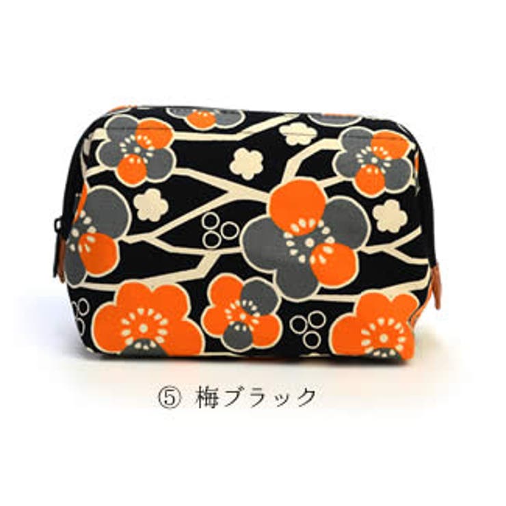 何でも揃う 帆布 柄画ワークス×un[品番：KICW0002762 ワイヤーポーチ トートバッグ