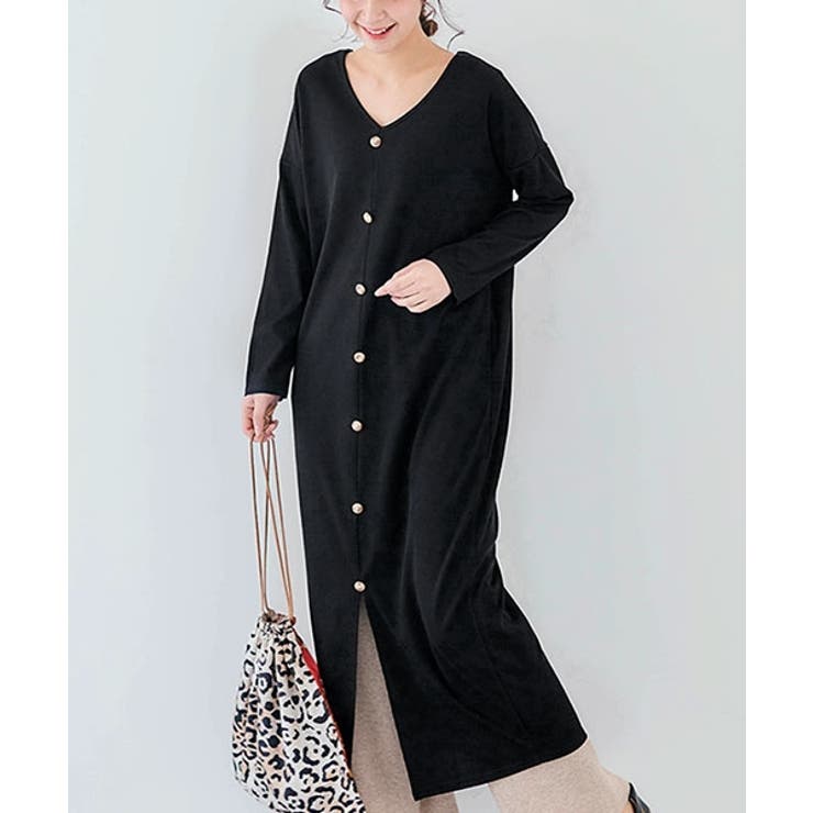 ボタンデザインストレートニットマキシワンピース 2タイプ 品番 Ik Kirakirashop キラキラショップ のレディースファッション通販 Shoplist ショップリスト