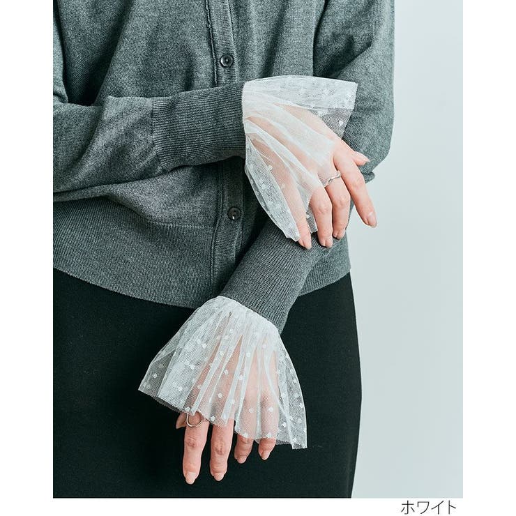 新品タグ付き MOGA モガ レース切替え トップス ゆったりシルエット ☆美品☆ MOGA モガ トップス カットソー 襟付き おしゃれ 長袖