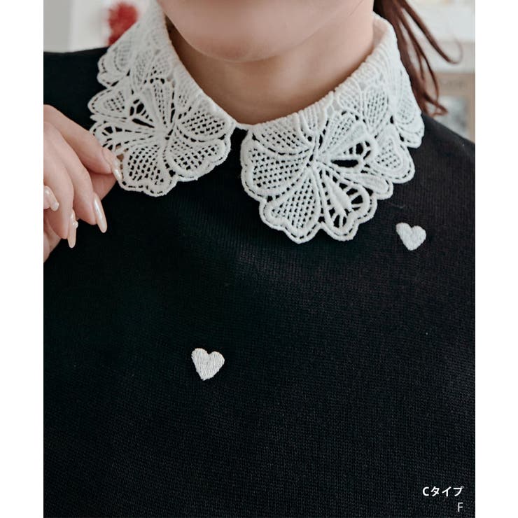 レースデザイン付け襟 小物 アクセサリー | kirakiraShop  | 詳細画像7 