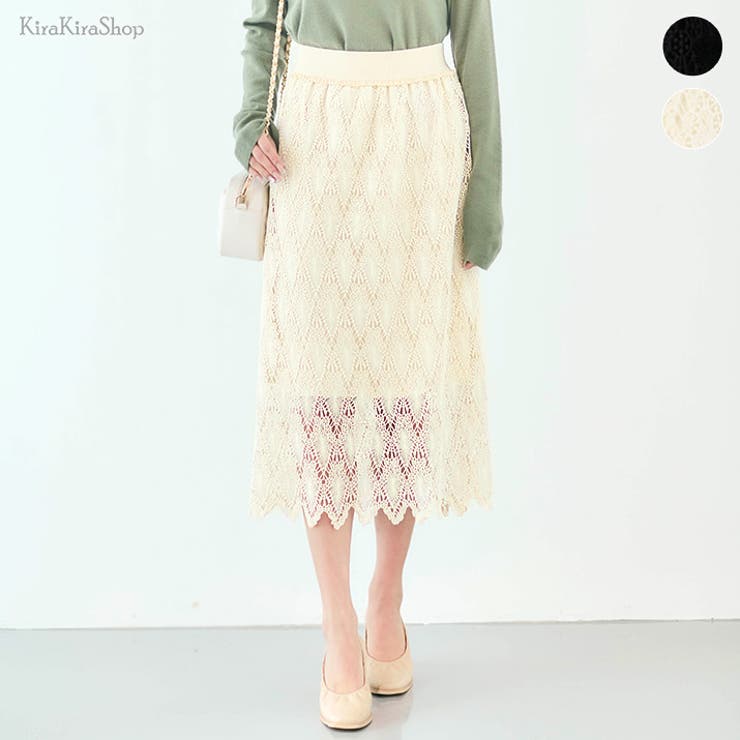 ケミカルレースセミタイトスカート ボトムス レーススカート 品番 Ik Kirakirashop キラキラショップ のレディースファッション通販 Shoplist ショップリスト
