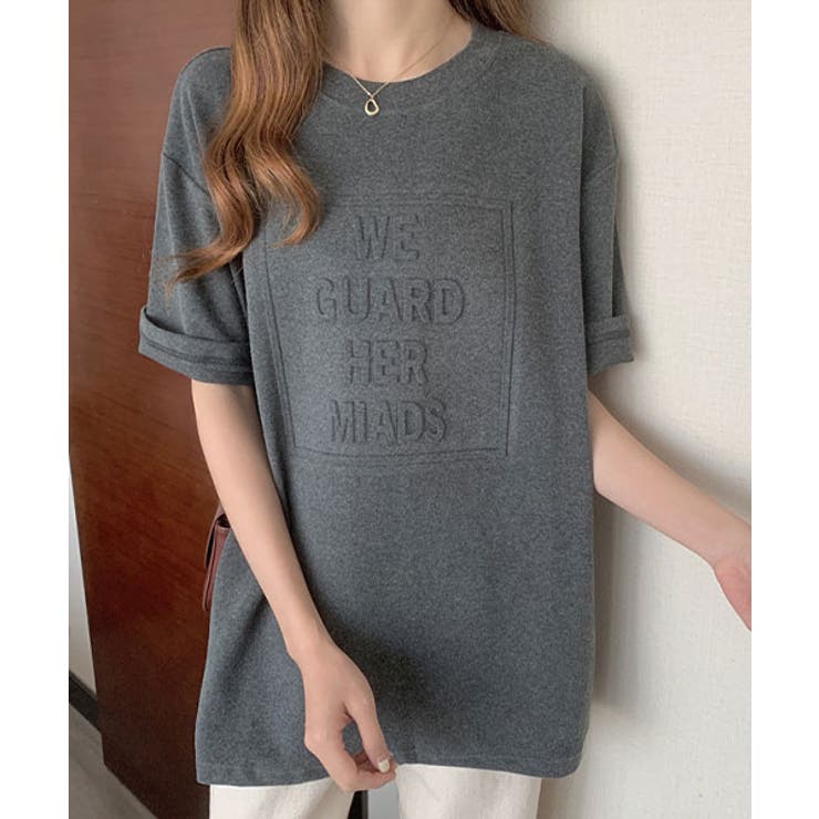 立体ロゴオーバーTシャツ 3サイズ トップス | kirakiraShop  | 詳細画像33 