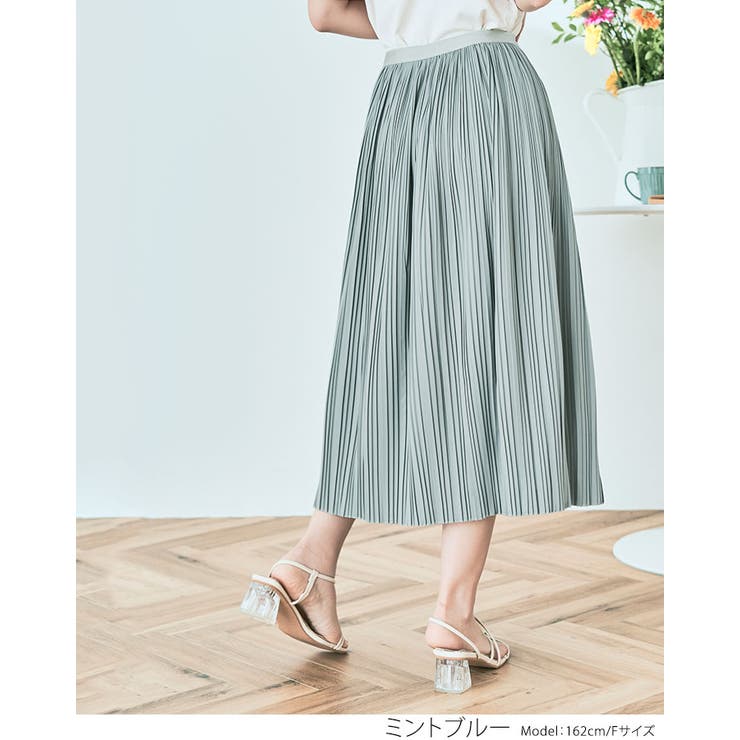 ランダムプリーツスカート ボトムス ロングスカート | kirakiraShop  | 詳細画像17 