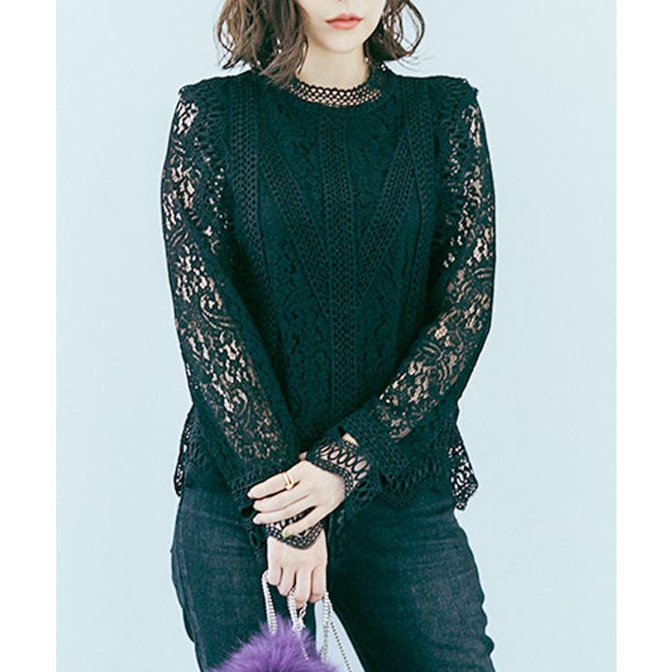 インナードッキングケミカルレースブラウス トップス ブラウス 品番 Ik Kirakirashop キラキラショップ のレディースファッション通販 Shoplist ショップリスト